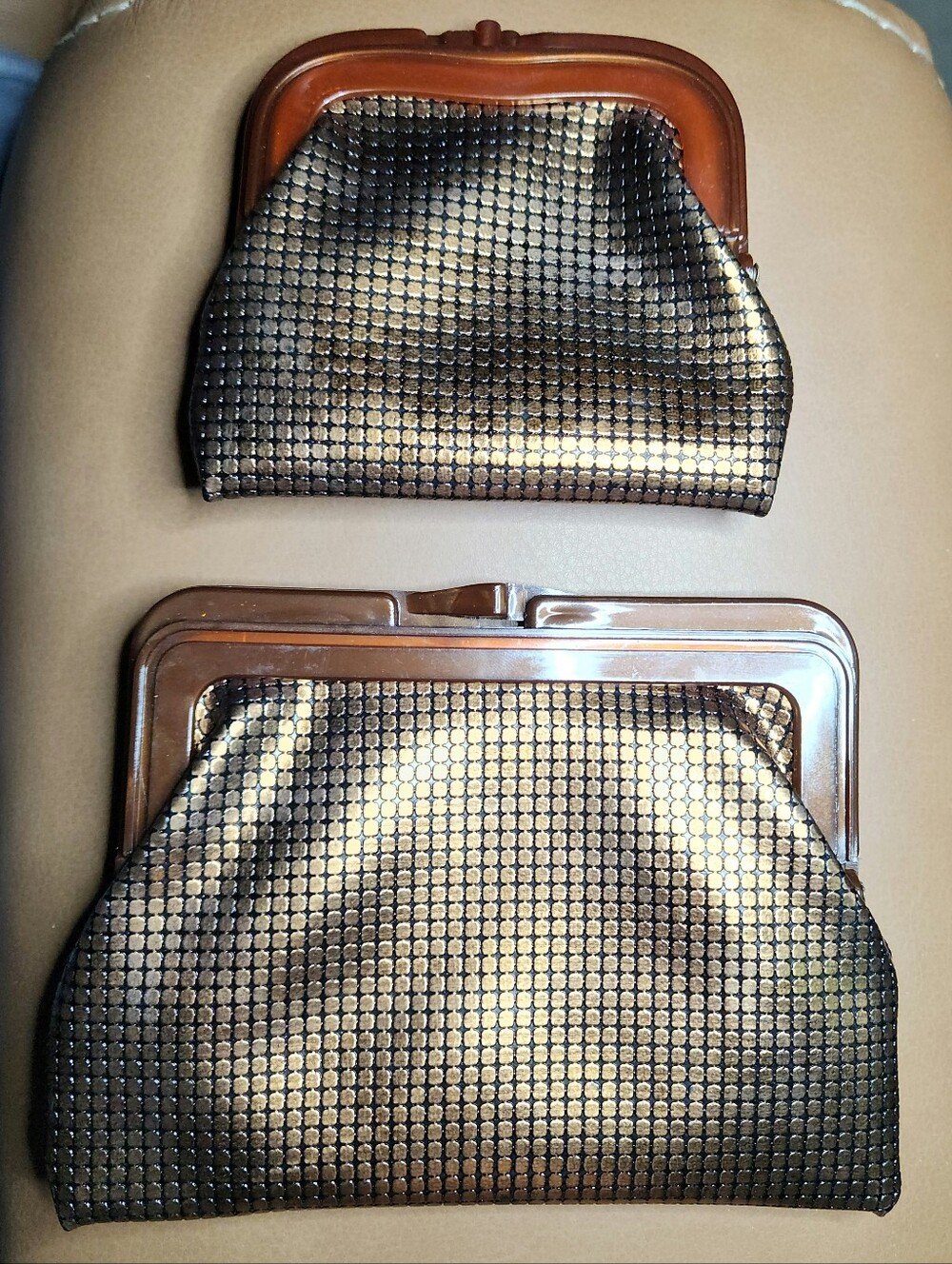 Vintage Kisslock Coin Purse Set